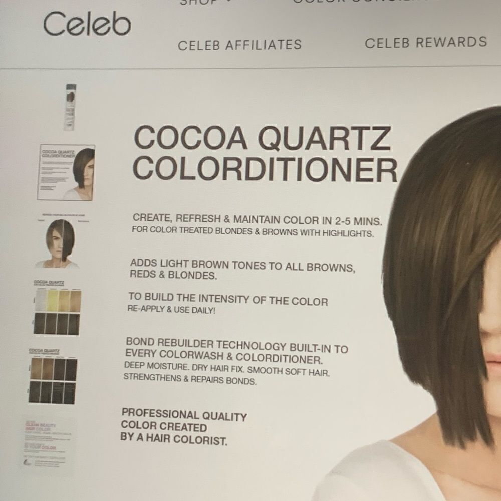 COCOA QUARTZ LIGHT BROWN COLORDITIONER - Picture 8 of 9